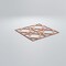 Ekena Millwork Large Fleetwood Decorative Fretwork Wood Wall Panels, Cherry, 23 3/8"W x 23 3/8"H x 3/8"T WALW24X24X0375FLTCH - alternate 3